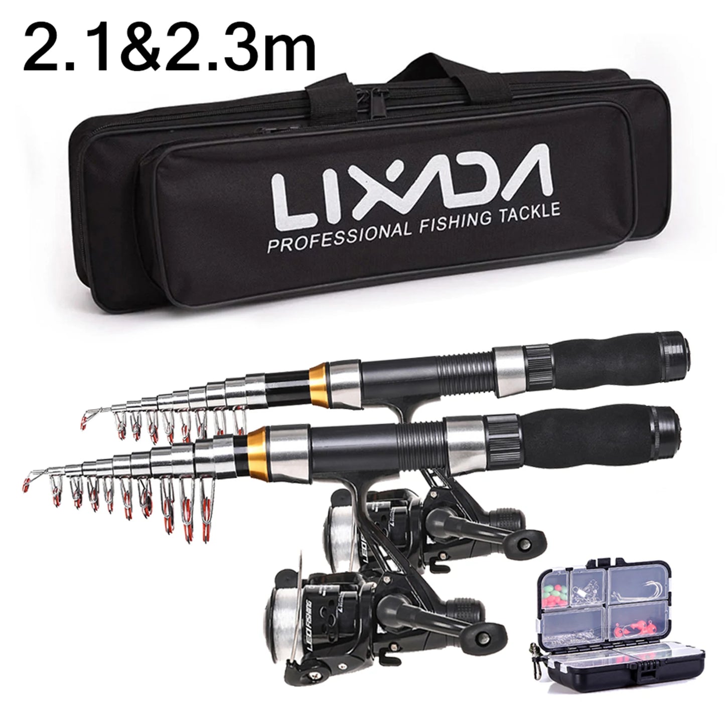 Aqua Pro Duo™ Telescopic Fishing Kit