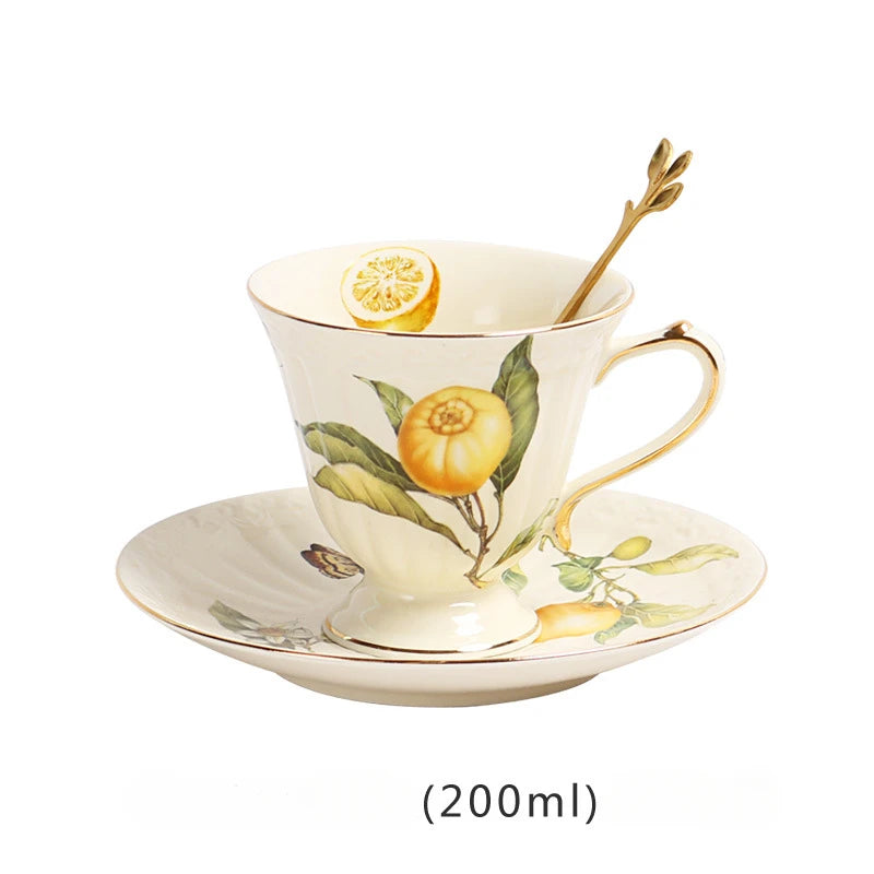 πβ Lemon Luxe Porcelain Set