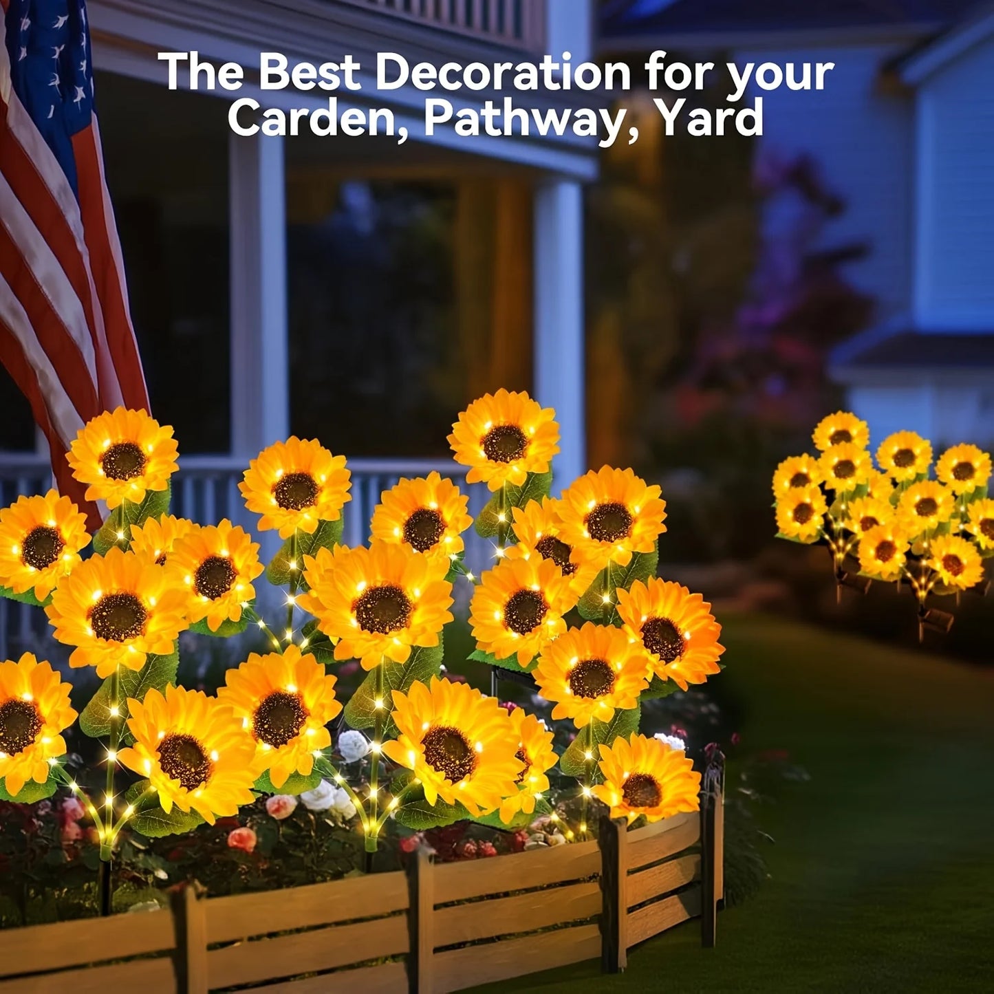LunaGlow Solar Garden Light