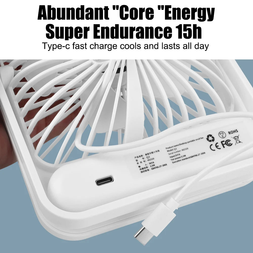 Aero Desk 5X — Silent Power Desktop Fan