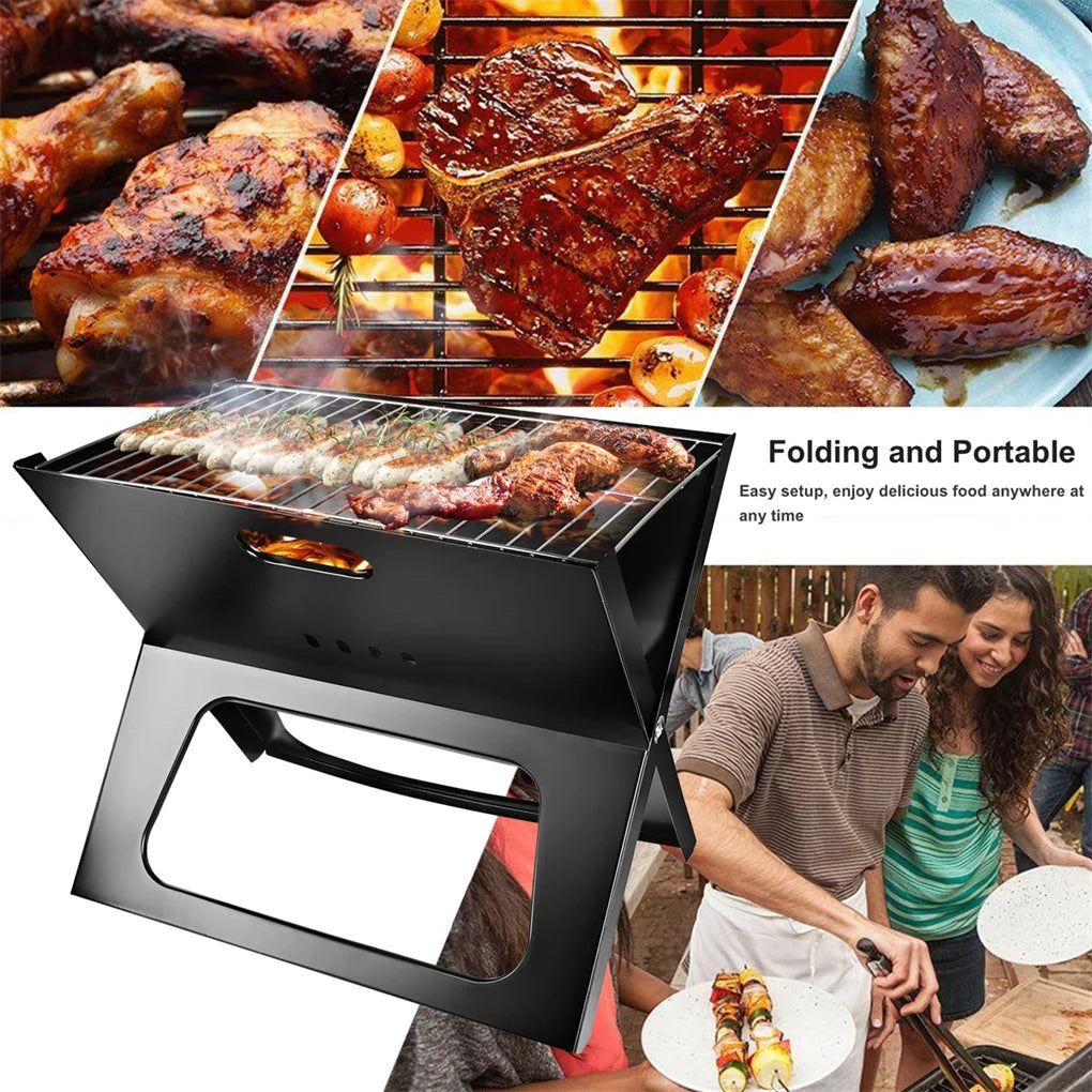 GrillMate Fold — Compact Charcoal BBQ for Outdoor Adventures