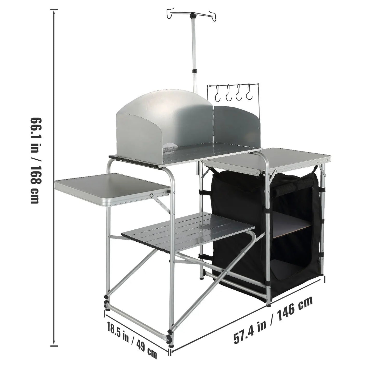 CampChef Pro – Foldable Outdoor Kitchen Station by VEVOR