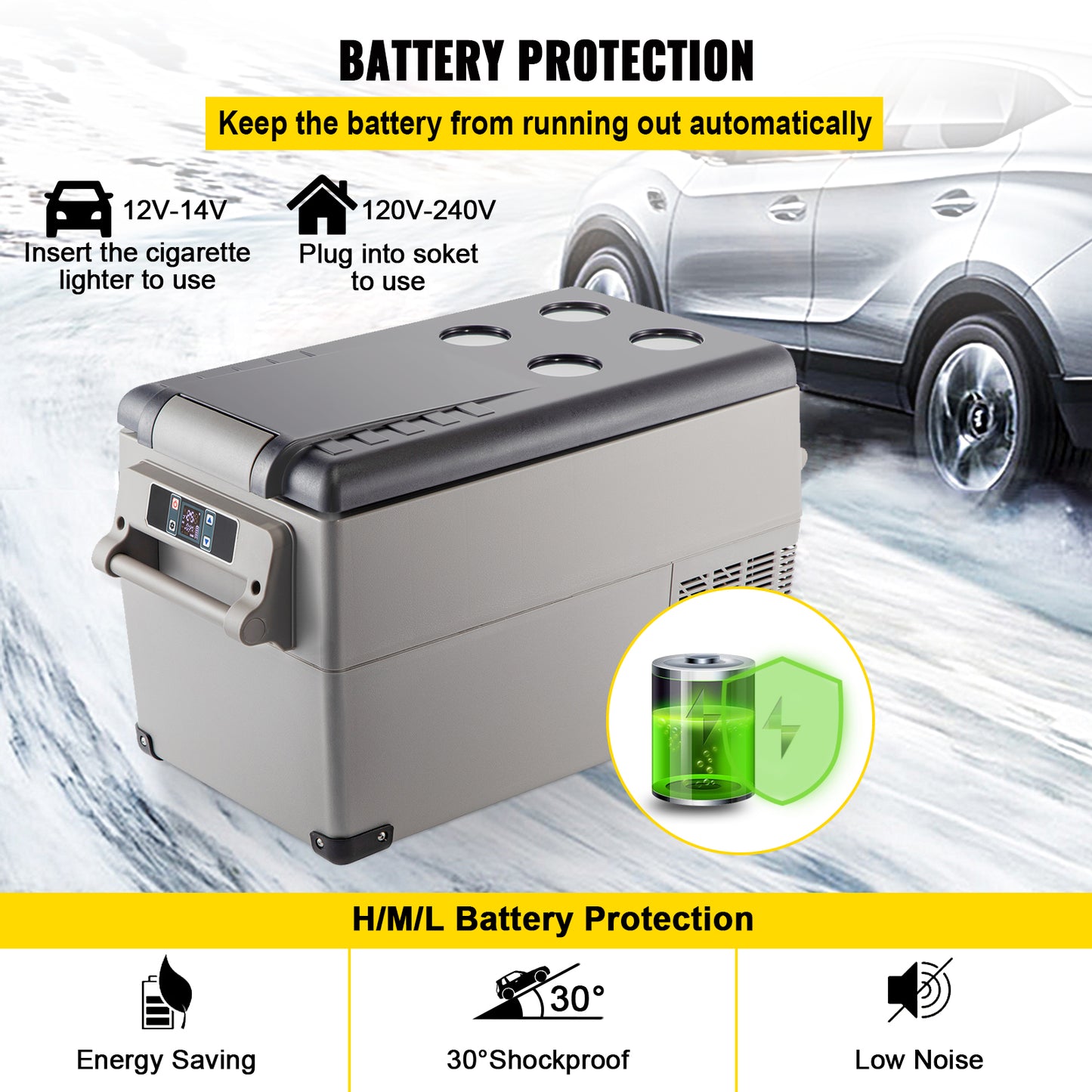 FrostMate Go™ — Portable Travel Fridge & Freezer
