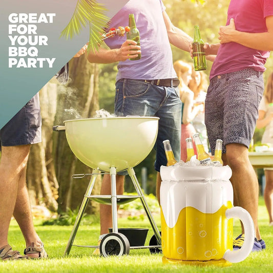 🌟 Product Name: ChillWave™ Inflatable Beer Mug Cooler 🍺❄️