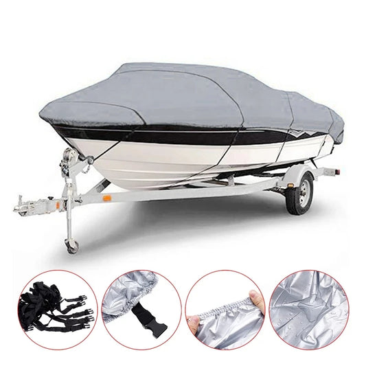 🌊⛵SilverGuard 210T – Waterproof Yacht Boat Cover (11–22FT)