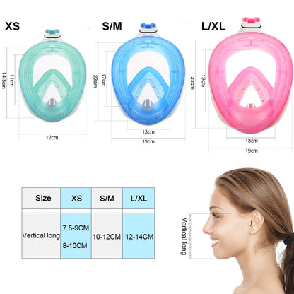 AquaVision™ 360° Snorkel Mask