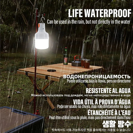 GlowHike™ – Rechargeable LED Camping Lantern
