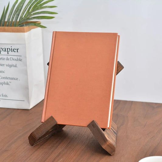 📚🌿WoodEase – Premium Wooden Cookbook & Reading Stand