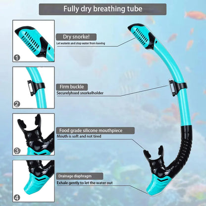 Aqua Vista Pro — 3-in-1 Snorkeling Adventure Set