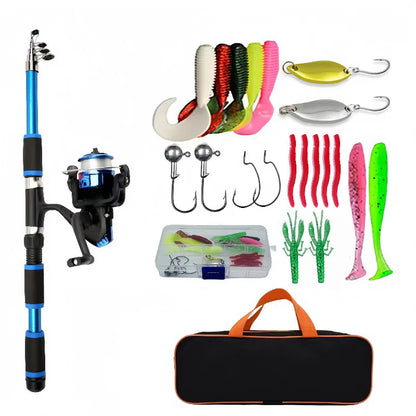 Aqua Nomad™ – Complete Telescopic Fishing Kit