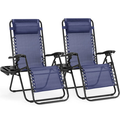 Astra Lounger – Set of 2 Zero Gravity Outdoor Chairs