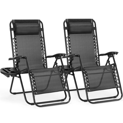 Astra Lounger – Set of 2 Zero Gravity Outdoor Chairs