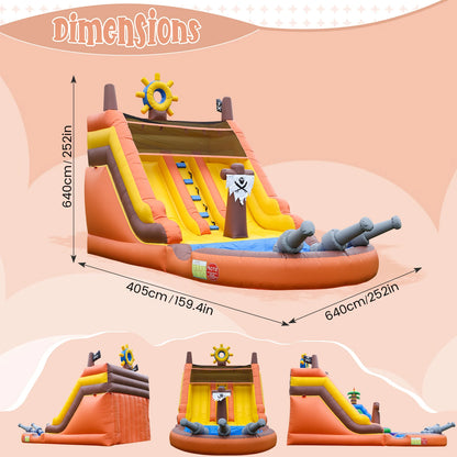 AquaKing Mega Splash Slide