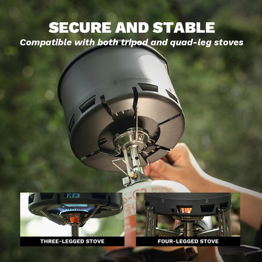 💡 Product Name: BlazeNest™ – Ultralight Camp Pot