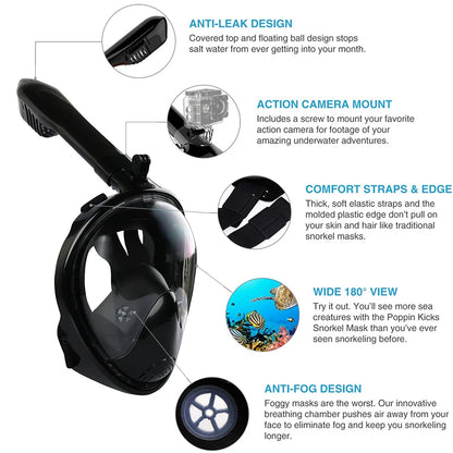 AquaVision™ 360° Snorkel Mask