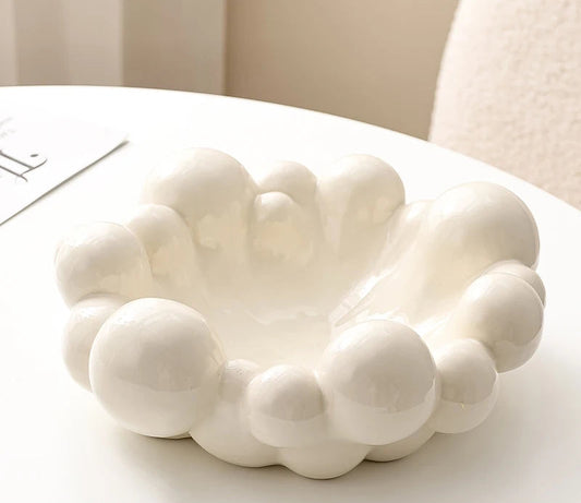 🍊✨EleganceWare – Light Luxury Ceramic Fruit Plate