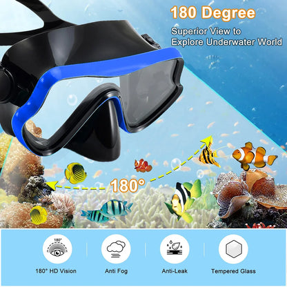 AquaQuest™ 3-in-1 Snorkel Set
