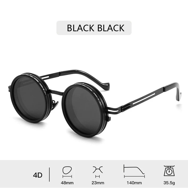 Punk Polarized Sunglasses – Adjustable ND Lenses 1-9, UV400