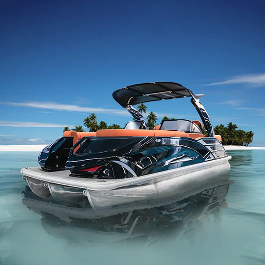 🚤✨ Ecocampor Velocity 25 – Classic 12-Seat Luxury Jet Yacht