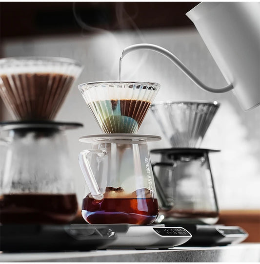 Clarity Craft – 500ml Borosilicate Glass Coffee Server