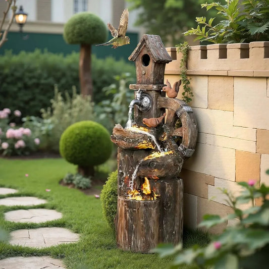 🌸⛲ WhisperNest Cascade Fountain