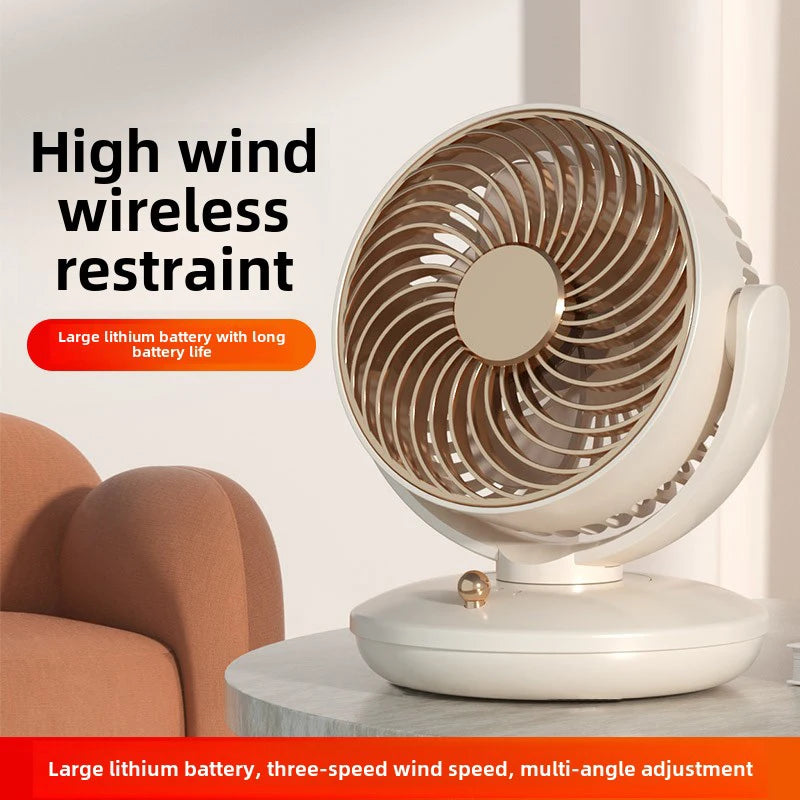 Silent Flex — 6" Portable USB Desk Fan