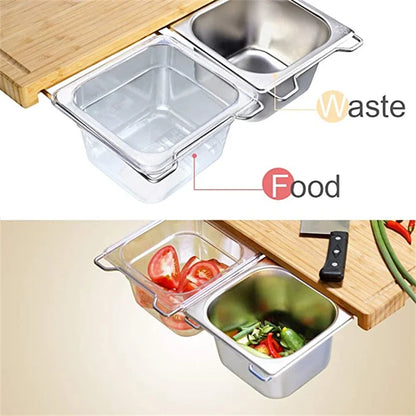BambūBox™ – Expandable Kitchen Cutting Station