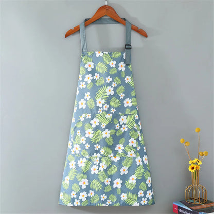 BlossomGuard Apron – Floral Shield for Everyday Chefs