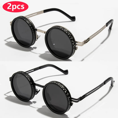Punk Polarized Sunglasses – Adjustable ND Lenses 1-9, UV400