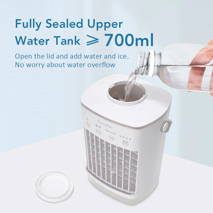 GlowBreeze™ — Mini Mist Cooling Fan