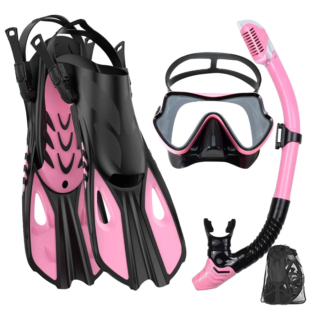 AquaQuest™ 3-in-1 Snorkel Set