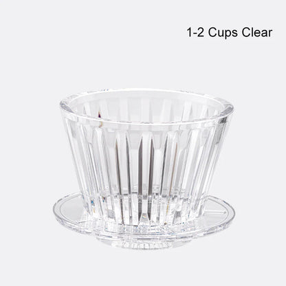 "CrystalBrew B75 – Flat Bloom Dripper"