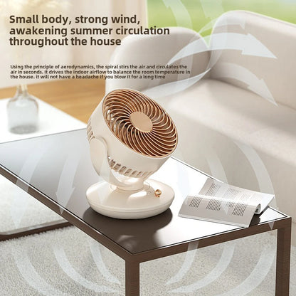 Silent Flex — 6" Portable USB Desk Fan