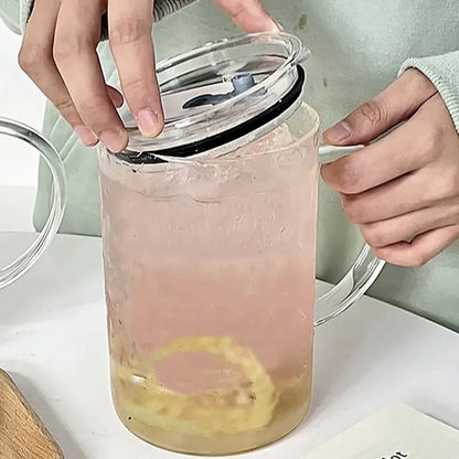 "ChillSip – Summer Glass Tumbler"