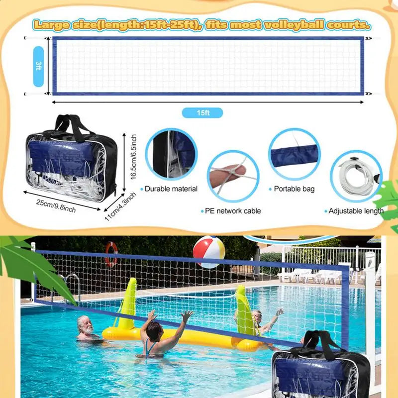 AquaSlam™ Pool Volleyball Net