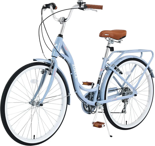 🚲  LunaCruze 7 – Vintage Comfort Beach Cruiser