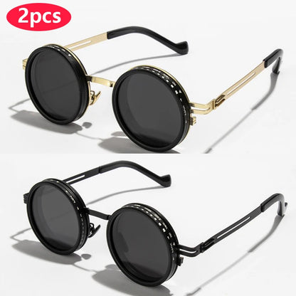 Punk Polarized Sunglasses – Adjustable ND Lenses 1-9, UV400