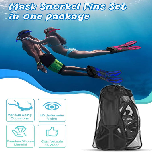 Aqua Vista Pro — 3-in-1 Snorkeling Adventure Set