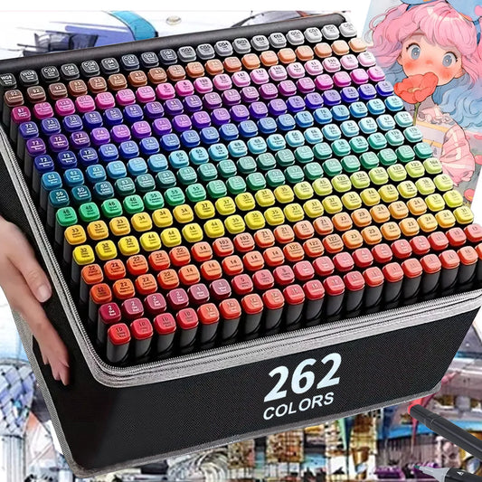 "ChromaTwist™ Dual-Tip Art Marker Set"