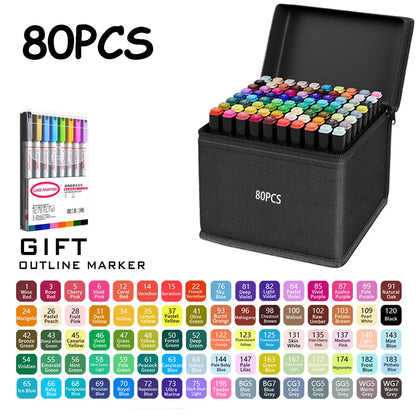 "ChromaTwist™ Dual-Tip Art Marker Set"
