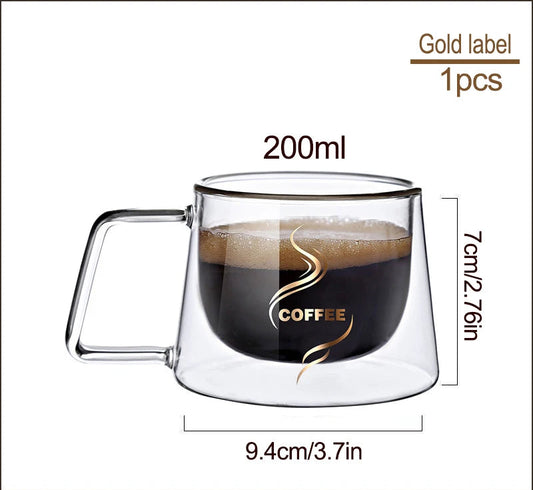 ClearNest™ – Double-Wall Glass Mug