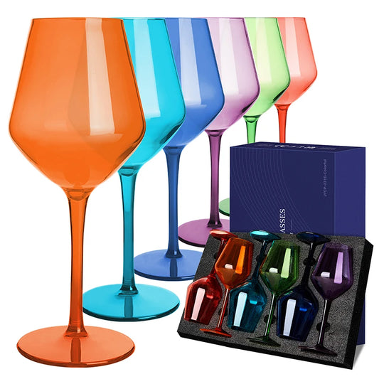 🥂 GlowSip – Unbreakable Summer Wine Glasses