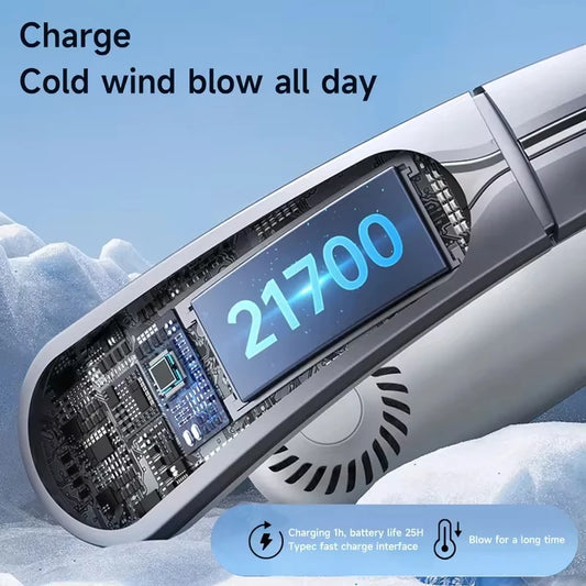 Neck Breeze — Xiaomi MIJIA Portable Rotary Vane Neck Fan