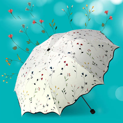 BloomGuard — Elegant UV Shield Folding Umbrella