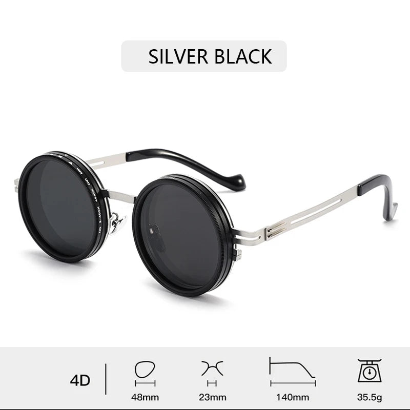 Punk Polarized Sunglasses – Adjustable ND Lenses 1-9, UV400