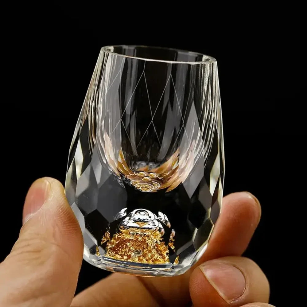 Aurora Luxe – 6pc Crystal Shot Glass Set