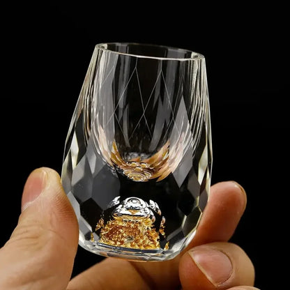 Aurora Luxe – 6pc Crystal Shot Glass Set