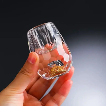 Aurora Luxe – 6pc Crystal Shot Glass Set