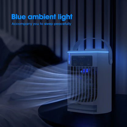 GlowBreeze™ — Mini Mist Cooling Fan
