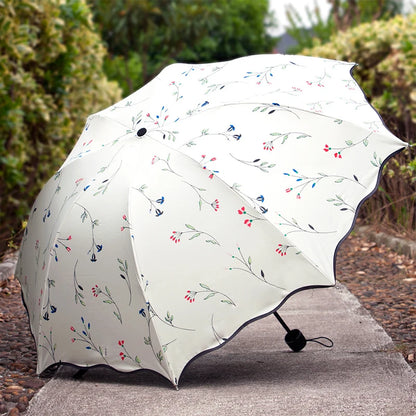 BloomGuard — Elegant UV Shield Folding Umbrella